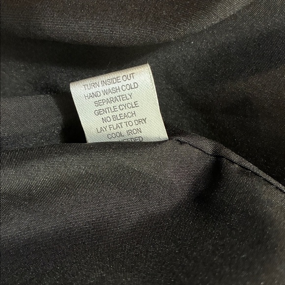 Athena Marie Black Pearl-Embellished Lined Blazer - Hidden Thin Shoulder Pads - Picture 7 of 11